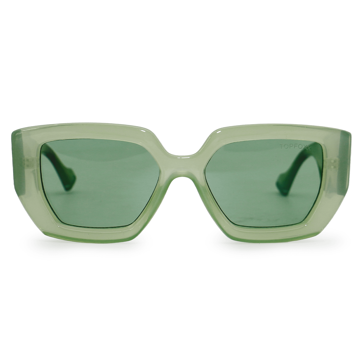 TopFoxx - Raya X Vixen Cat-Eye Faded Black Sunglasses