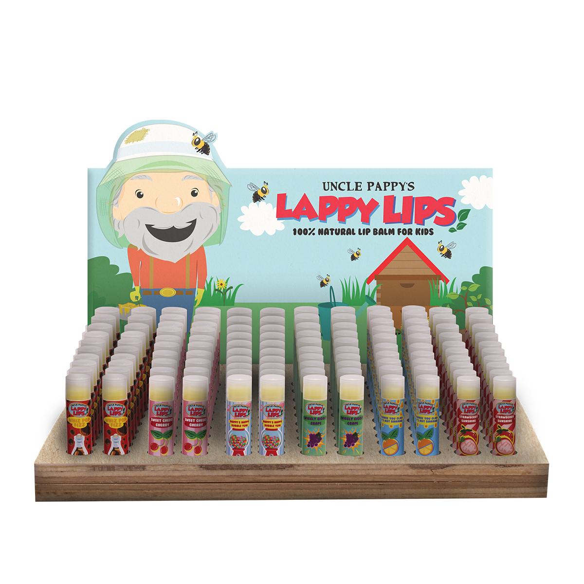 Lappy Lips Kids Lip Balm Sweet Cheeks Cherry